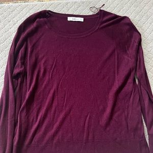 Woman’s very lightweight sweater